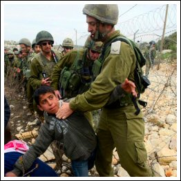 Enfant Palestinien arrêté 2