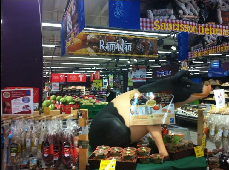 Ramadan 2014 à Carrefour Evry