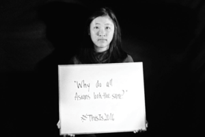 Pour dénoncer le racisme ordinaire, des étudiants de l'établissement Bowdoin College dans l'Etat du Maine, aux Etats-Unis, se sont pris en photographie avec les phrases racistes les plus entendues.
